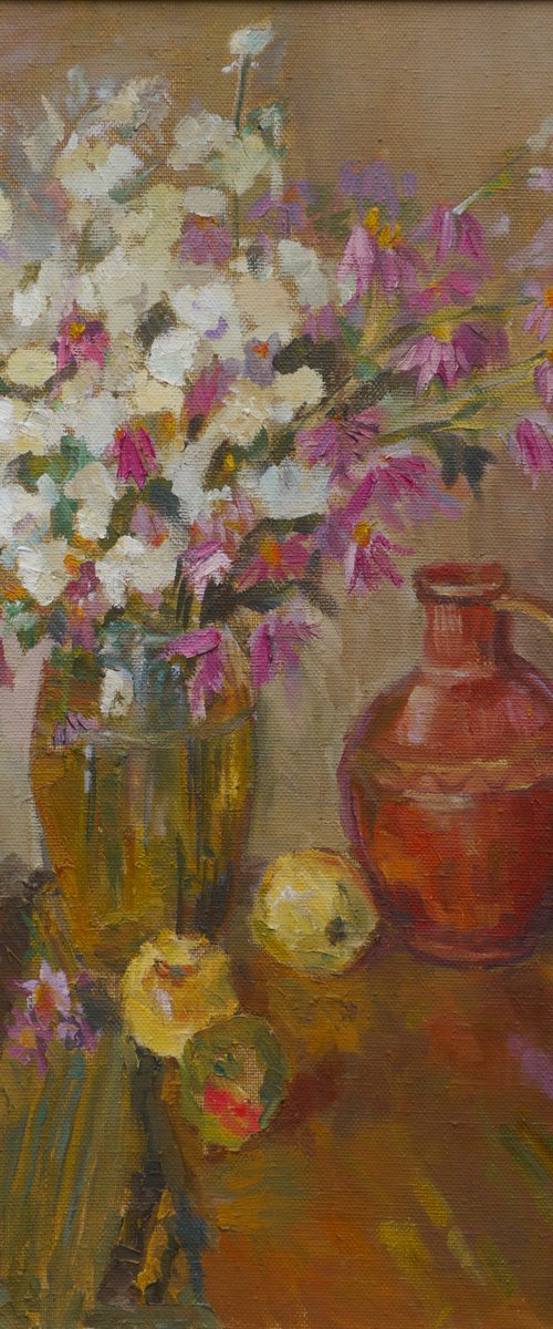 Warm still life by Elena Lykhodid