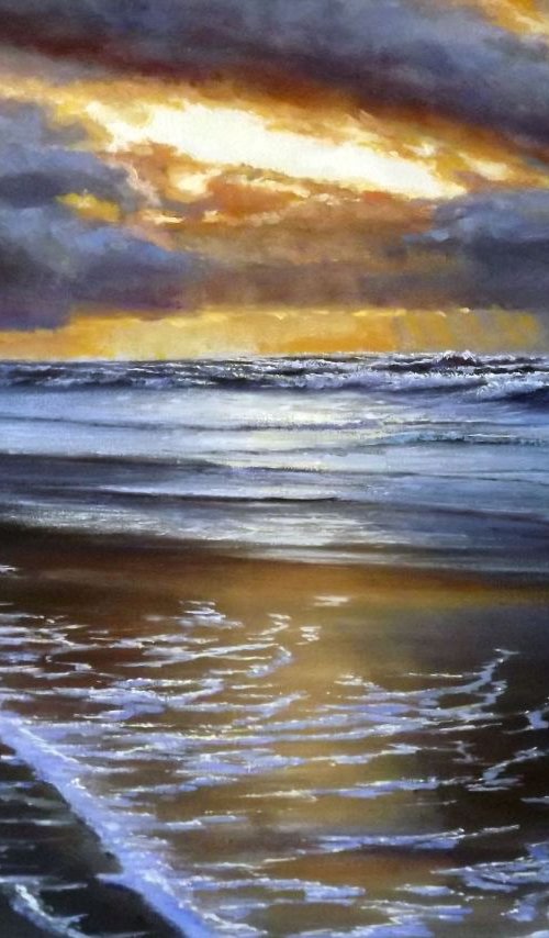 Stormy evening by Oleg Riabchuk