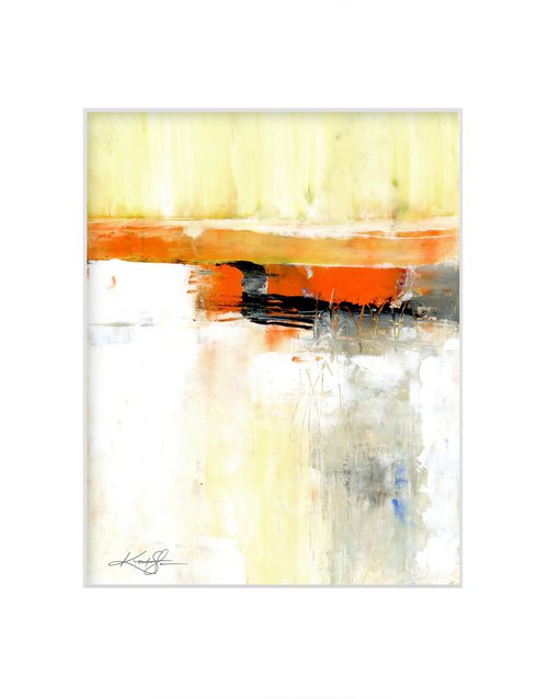 Oil Abstraction 185 by Kathy Morton Stanion