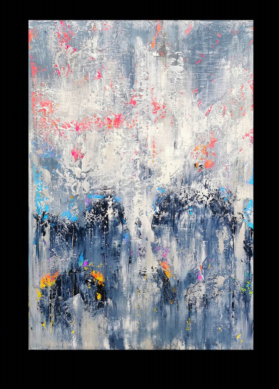 180x120cm. / abstract painting / Abstract 1177