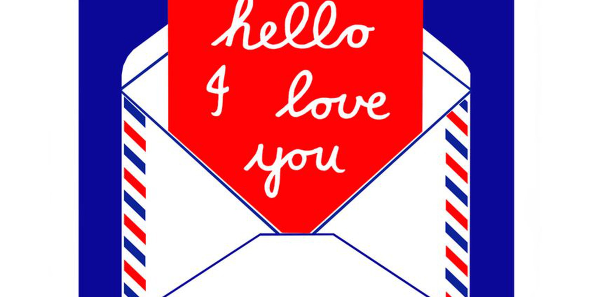 Art of the Day: "Hello limited edition silkscreen print, 2011" by Lu West