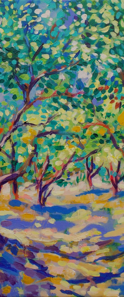 Vibrant orchard by Maja Grecic