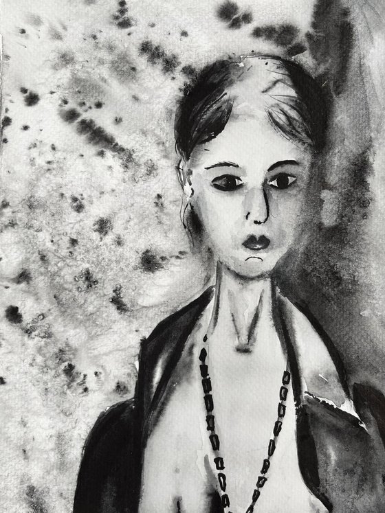 Woman Painting