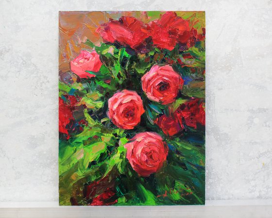 "Red roses"
