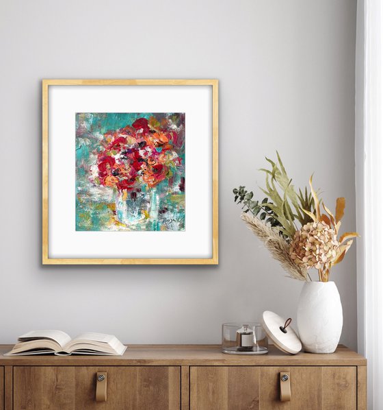 Summer Floral Vase