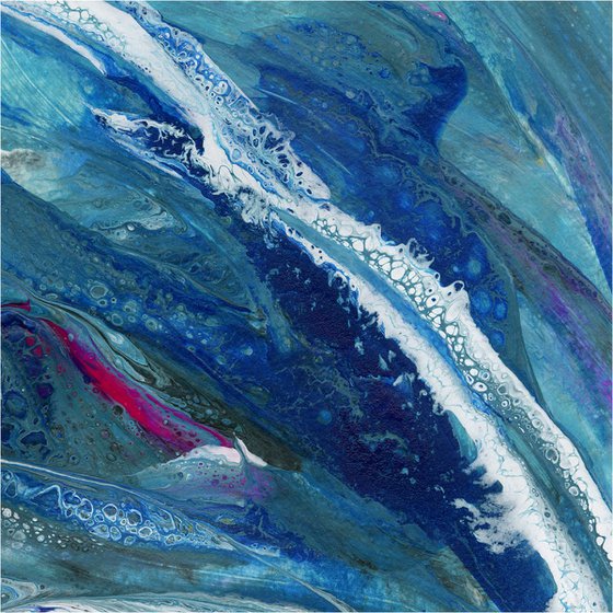 Natural Moments 4 - Abstract Painting by Kathy Morton Stanion