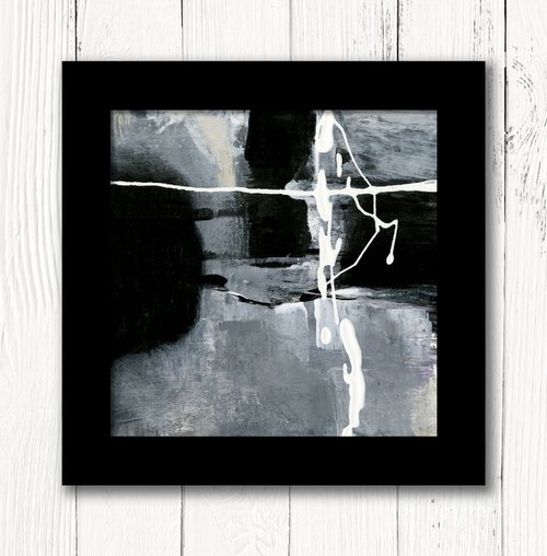 Mystic Journey 54 - Framed Abstract Painting by Kathy Morton Stanion by Kathy Morton Stanion