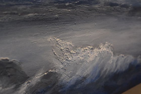 The Sun Will Shine Again Seascapes Ocean paintings Wave paintings Clouds
