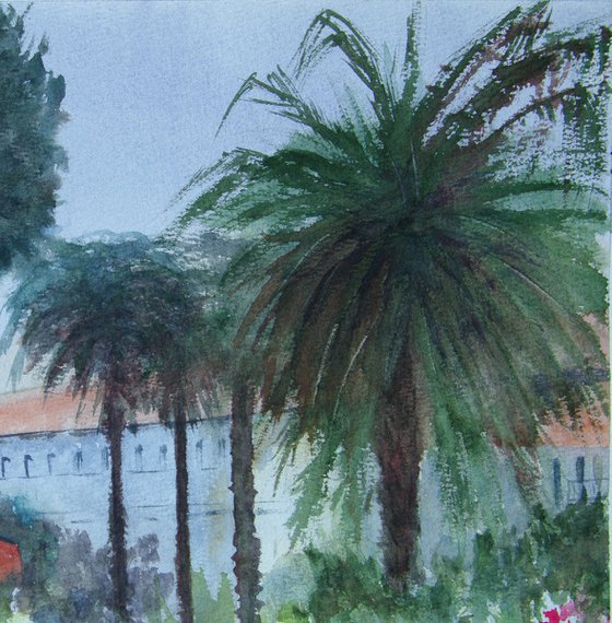 Palms in the city