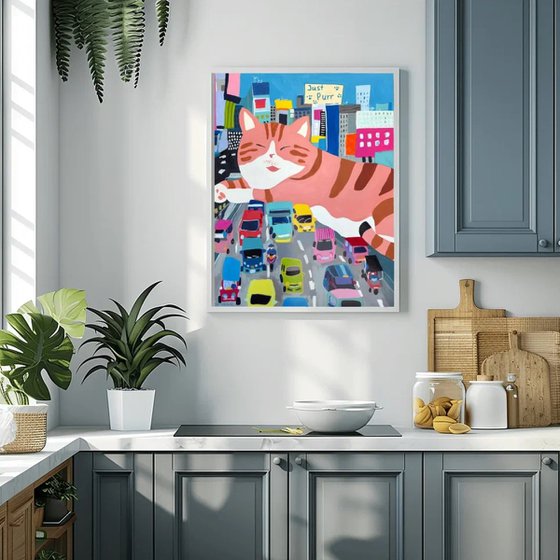 The Day Bangkok Stopped for a Giant Cat