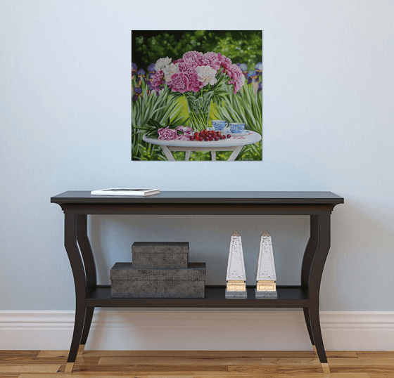 Pink and White Peony Bouquet