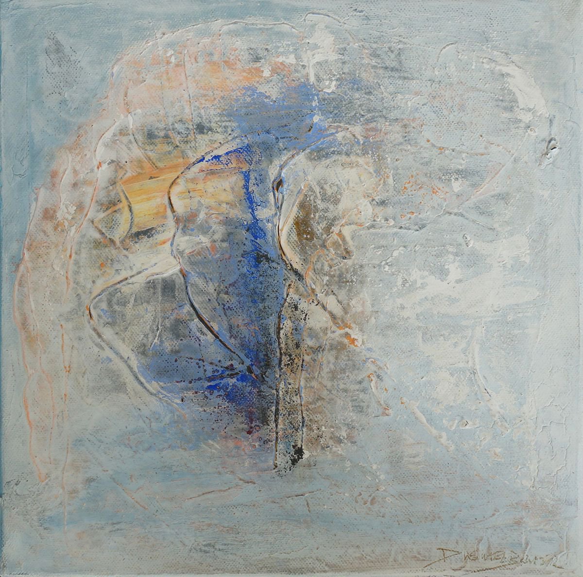 Composition Iii By Doris Duschelbauer, 12 X 12, Artwork For Sale On Artfinder