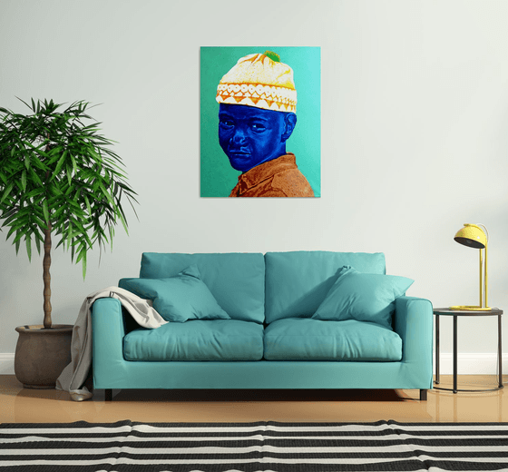 "Blue Boy With A Smile"