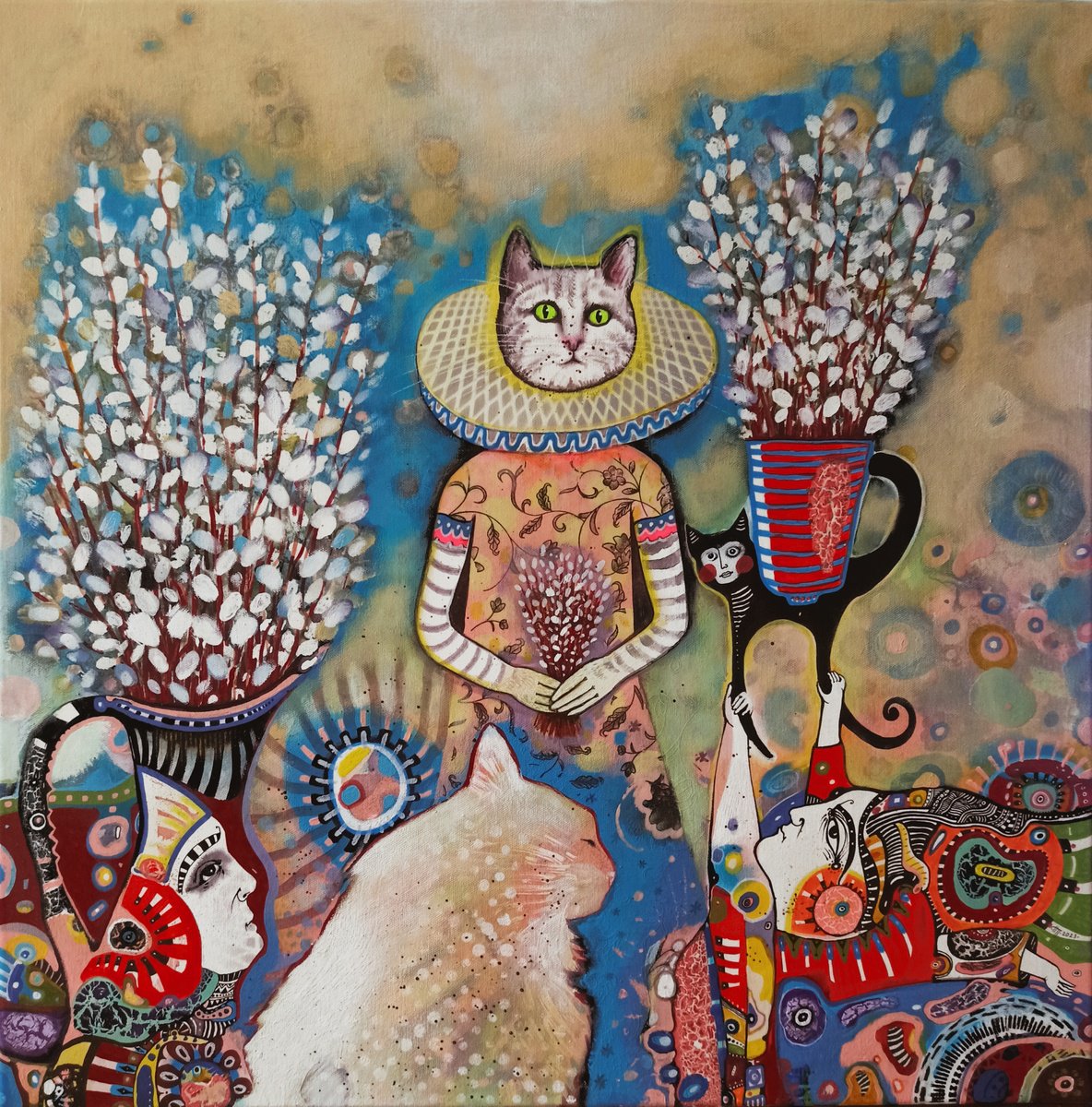 Queen of cats by Natalia Pastuszenko