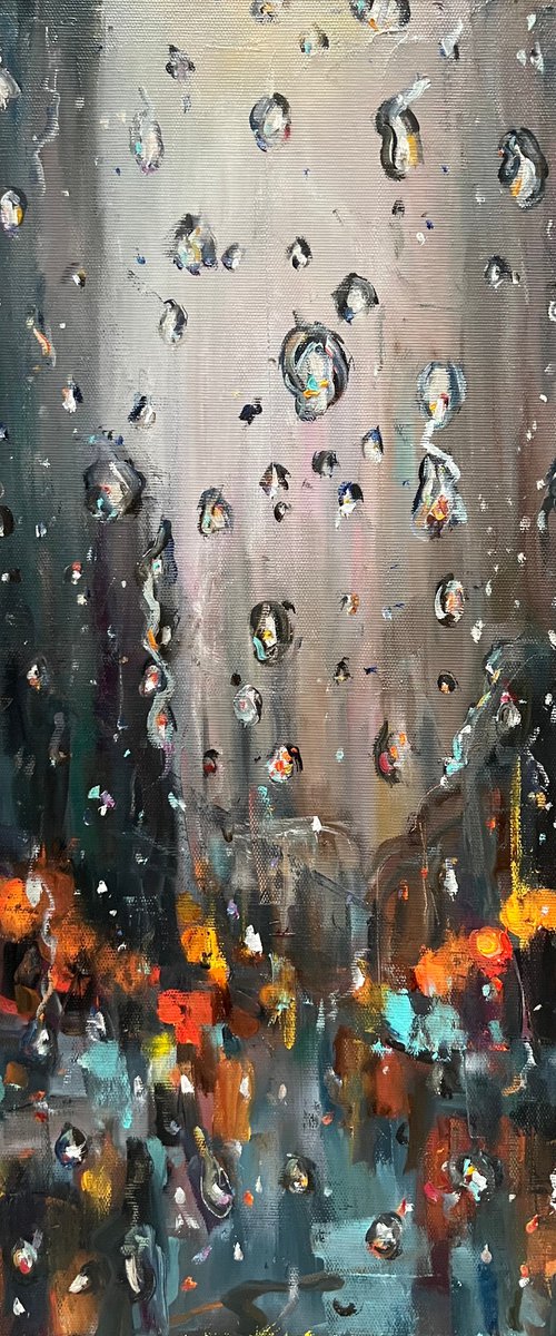 Rainy evening by Liubou Sas