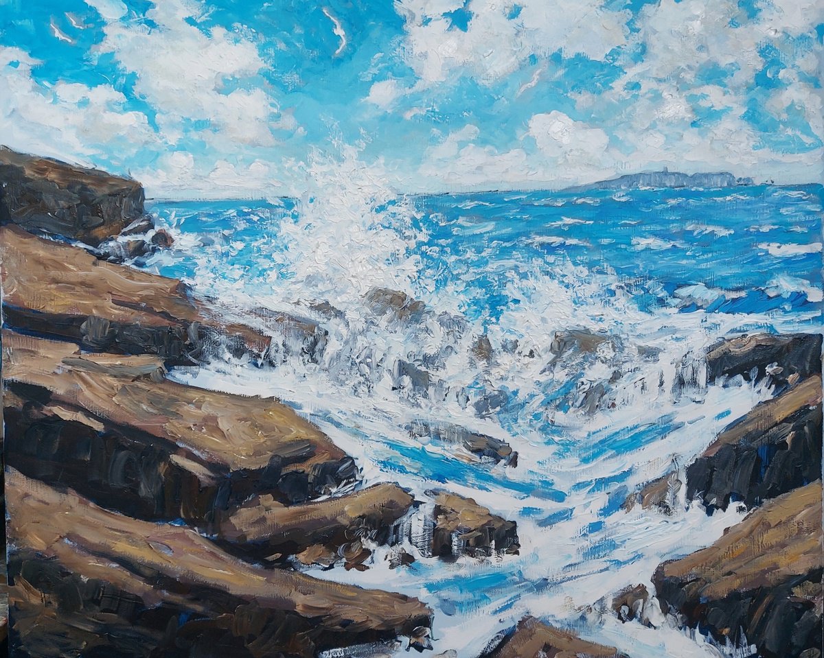 Oil Painting , Seascape #103 By Colin Ross Jack, 24 X 20, Artwork For Sale On Artfinder