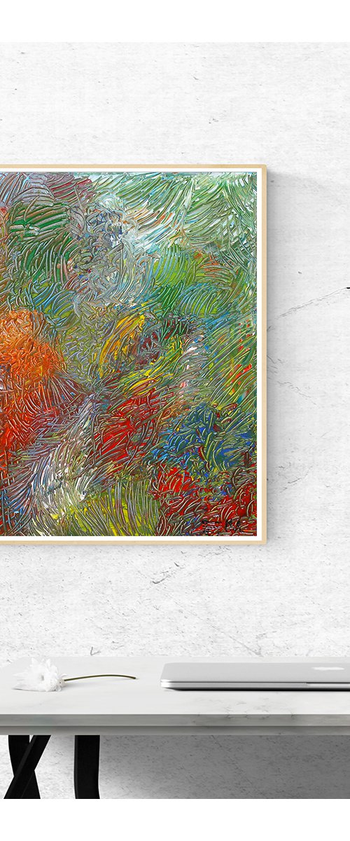 Original Artwork, Unique Painting, Unique Office Art, Painting Original, Paintings On Canvas, Abstract Painting Original, Painting On Canvas by Tamy Moldavsky Azarov