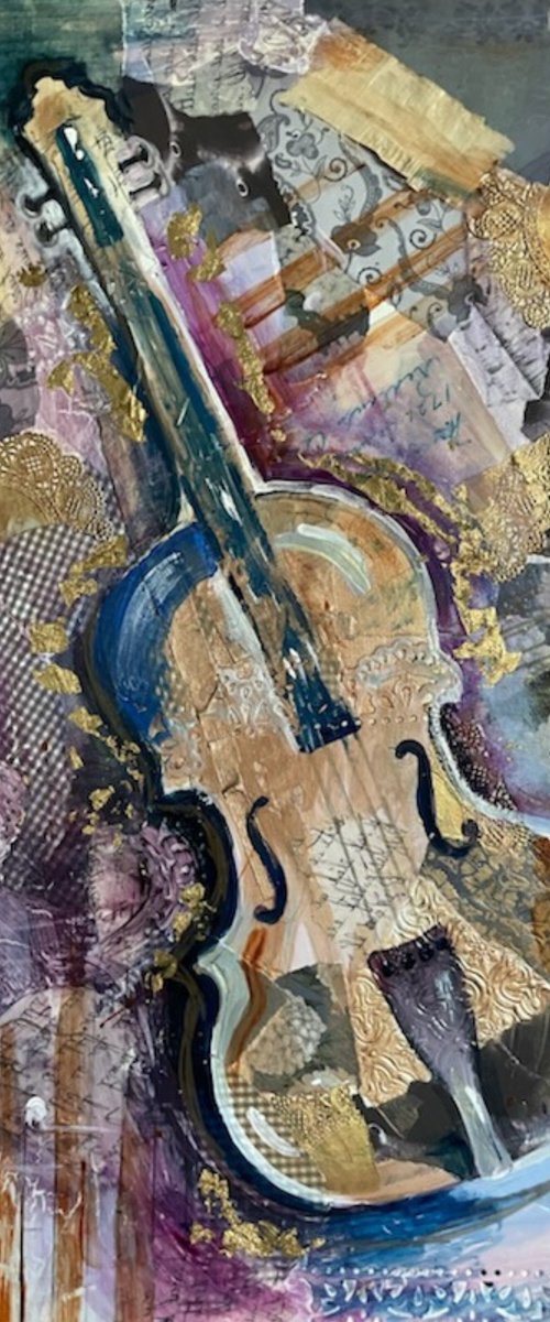 Lone Violin by Eliry Arts