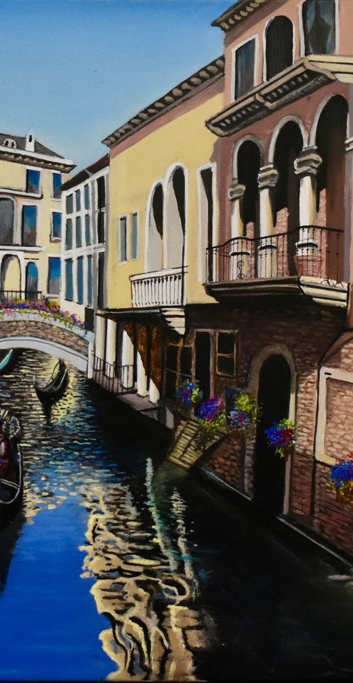Romantic Venice by Gilbert Lessard