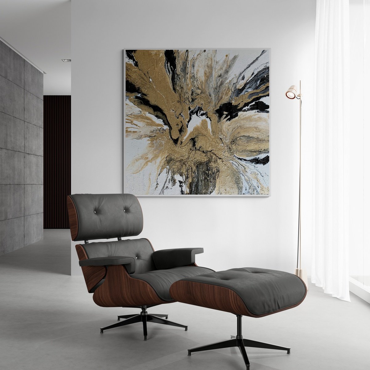  The Shining Of Gold #9 By Julijana Ravbar, 39 X 39, Artwork For Sale On Artfinder