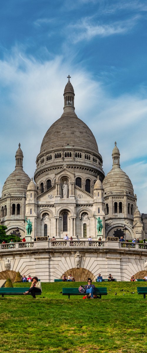 Basilica of the Sacre Coeur in Paris by Vlad Durniev