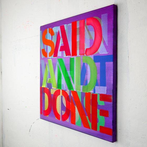 Said And Done (Lilac)