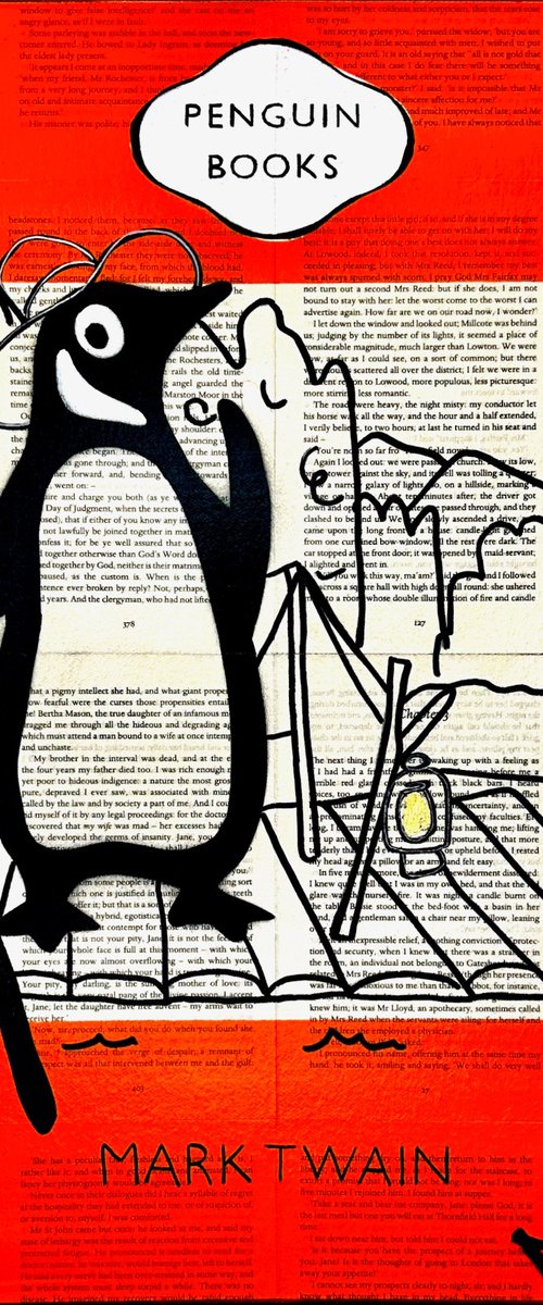 Penguin Books Adventures of Huckleberry Finn by DEBORAH LANG