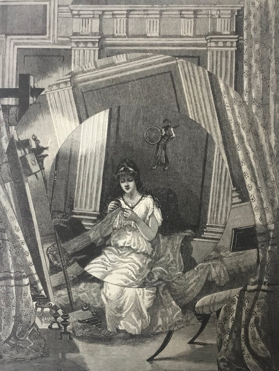 Surrealistic Portrait Collage By Tudor Evans, 7 X 9", In Greece, Original Artwork