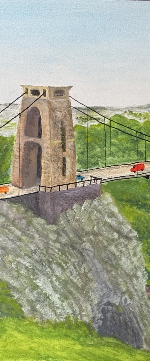 Bristol - The Bridge by Alan Horne Art Originals