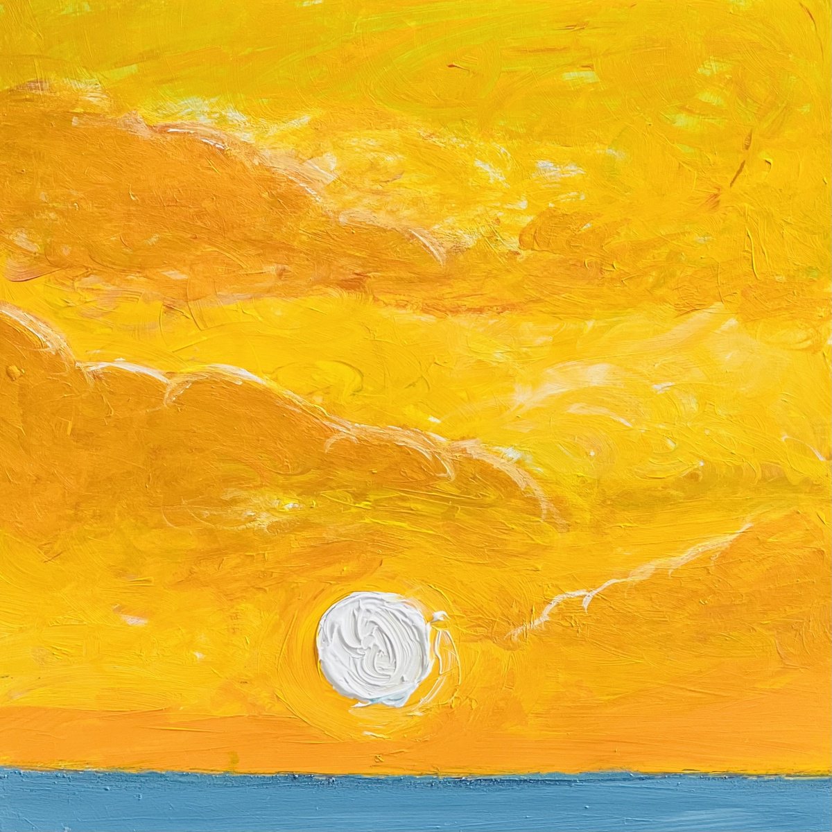  Sun God 2 By Shabs Beigh, 8 X 8, Artwork For Sale On Artfinder