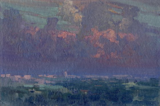 In a quiet hour, when dawn