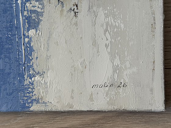 Blue Structural Passage Diptych set
