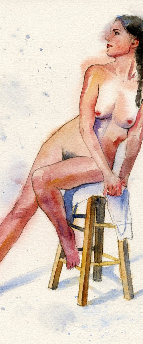 Female nude by Tetiana Koda