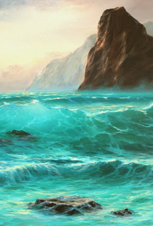 Dangerous rocks by Mariia Ignatkina