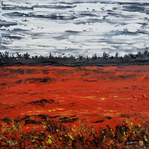 Meadow after rain 1 by Daniel Urbaník