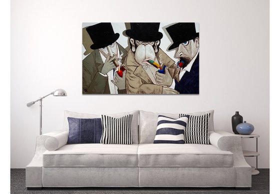 The Conspirators Plotting