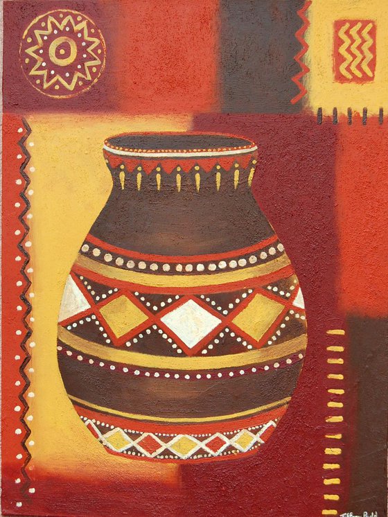 African Vase 2