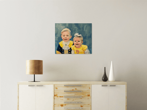 Commission Portrait Oil Painting