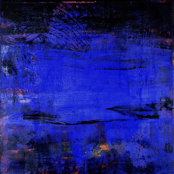 Abstract Blue Melancholy