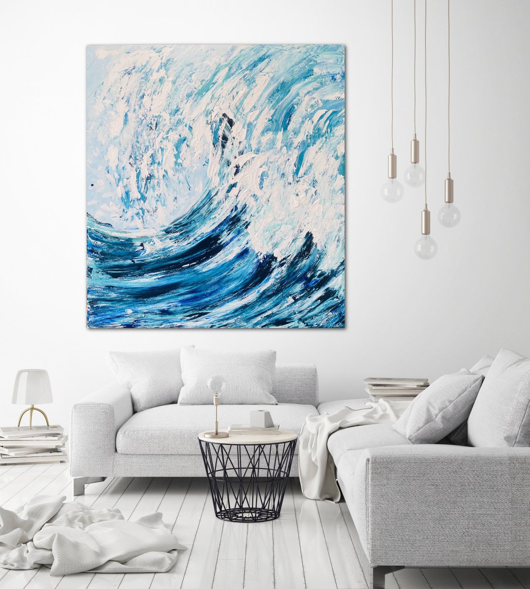 Wave Series - Swell by Annette Spinks