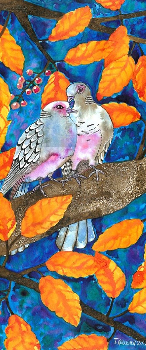 Two Turtledoves by Terri Smith