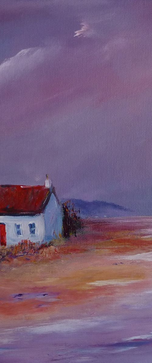 Beach Bothy by Margaret Denholm