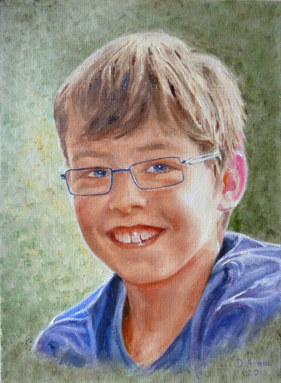 classic portrait of a child