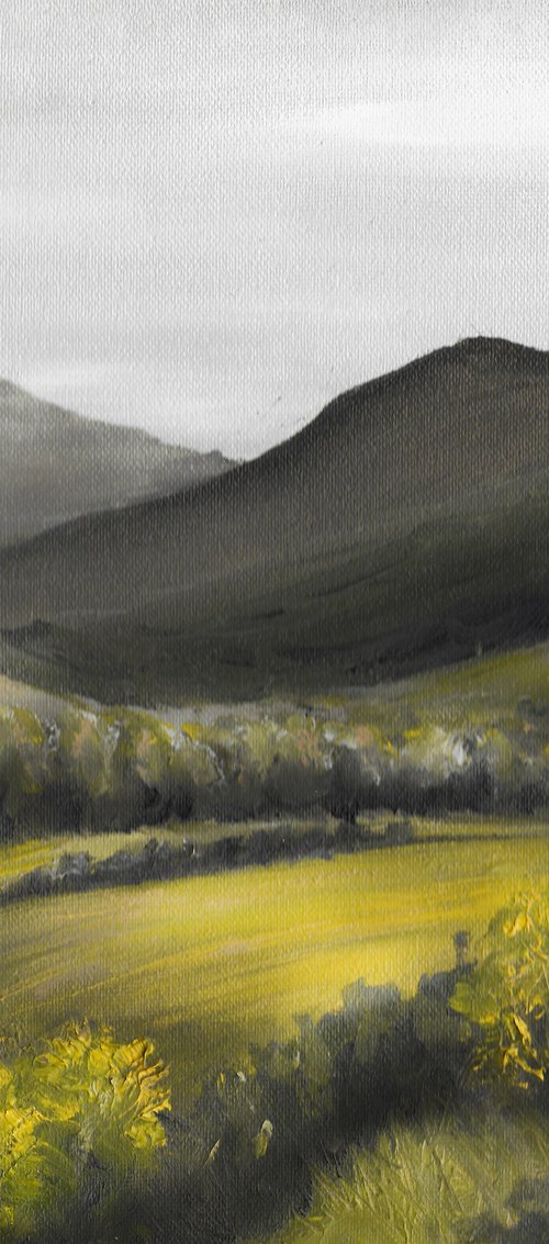 Landscape / Hills I by Gozde Temiz Istanbul