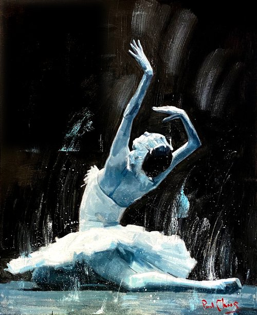 Swan Lake Ballet Dancer No. 110 by Paul Cheng