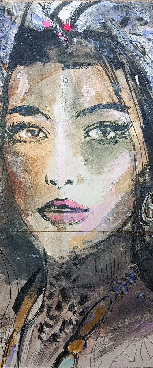 Study for Moon phase by Catalin Ilinca