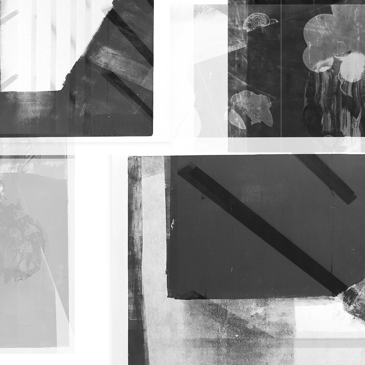 Abstract Limited Edition Print By The Most Active, 17 X 17", Delta Shadows, Original Artwork