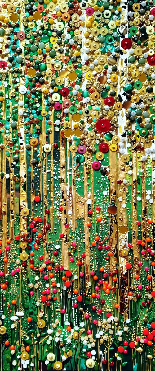 Forest. Precious stones abstract by BAST