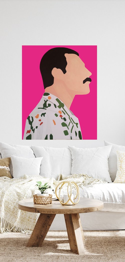 Freddie Portrait with a Shirt by Marisa Añón