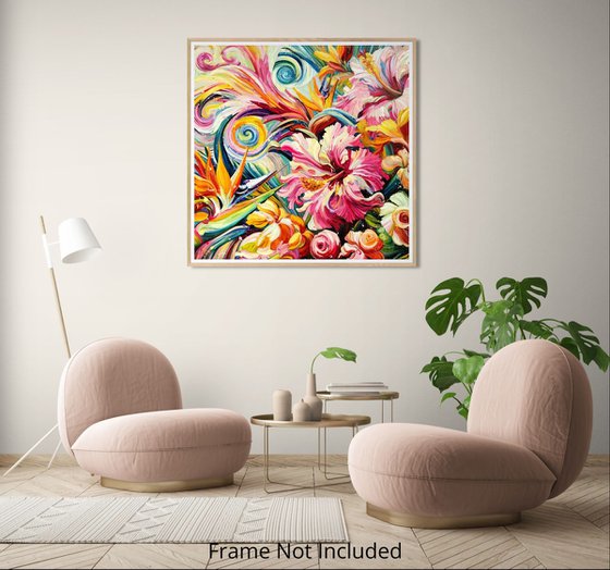 Sweet Havana  Abstract Floral